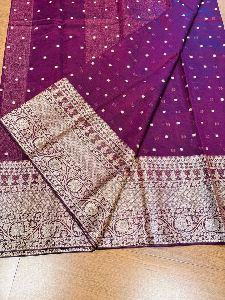 Sadgi Semi Georgette Banarasi Saree