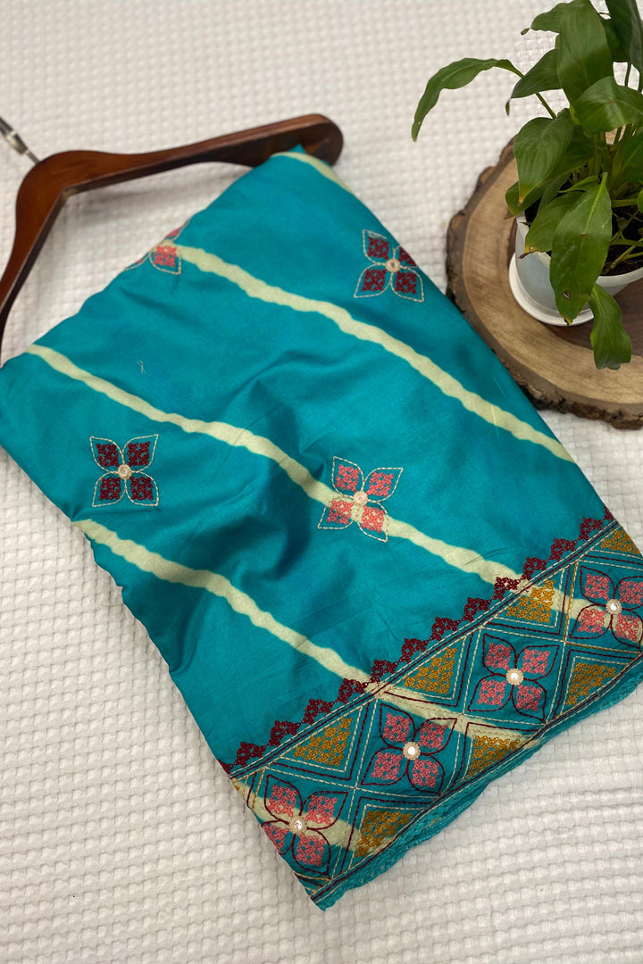 Double Fusion Tussar Silk Saree