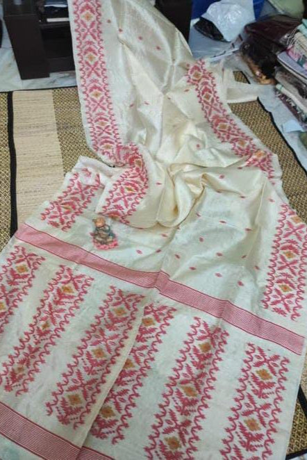 Bengal's Tale Gachi Tussar Saree