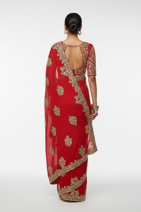 Special Look Rangoli Silk Saree