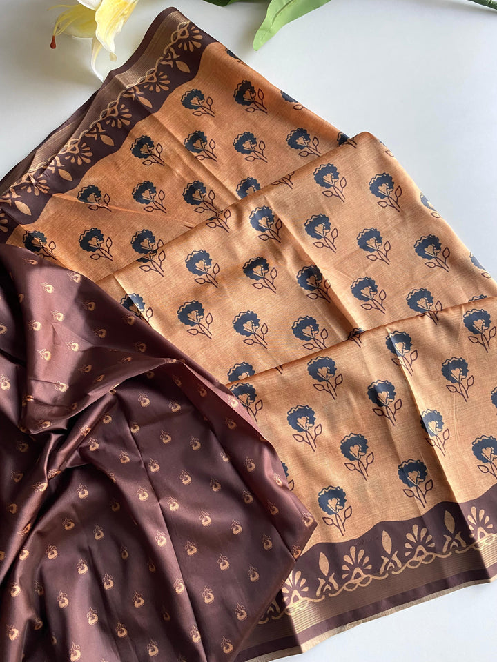 Golden Threads Banarasi Dola Silk Saree