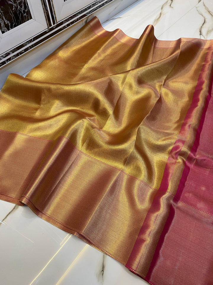 Jovial- Banarasi Tissue Saree