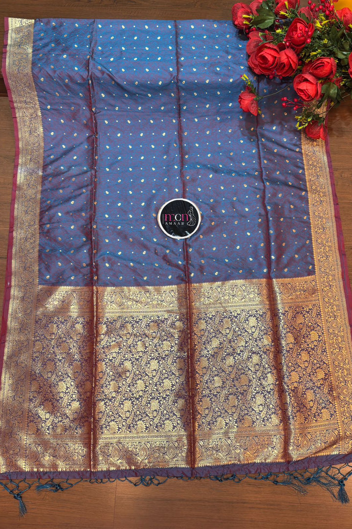 Whispers Of Peace Silk Saree