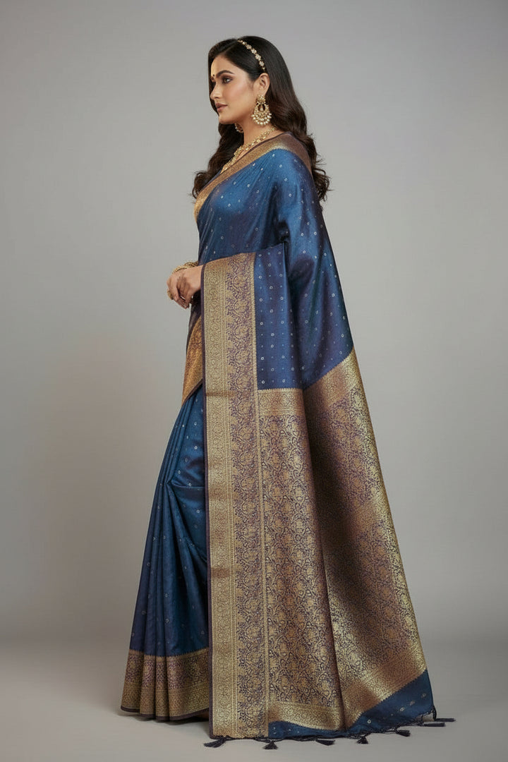 Whispers Of Peace Silk Saree