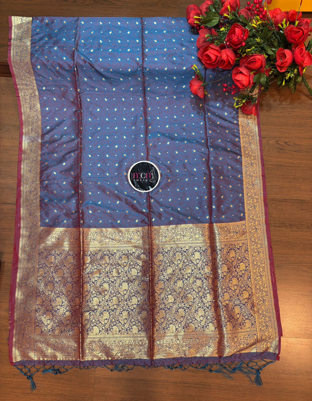 Whispers Of Peace Silk Saree