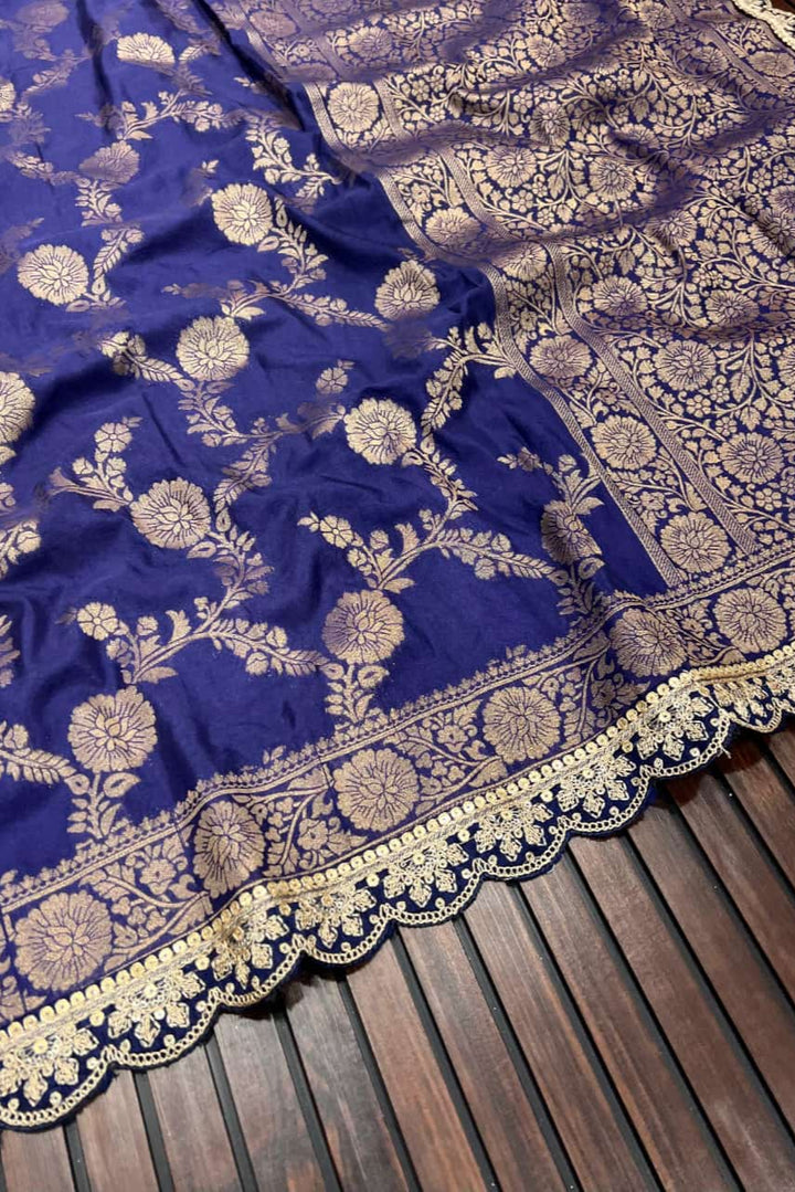 Puff Of Smoke Khaddi Georgette Silk Saree