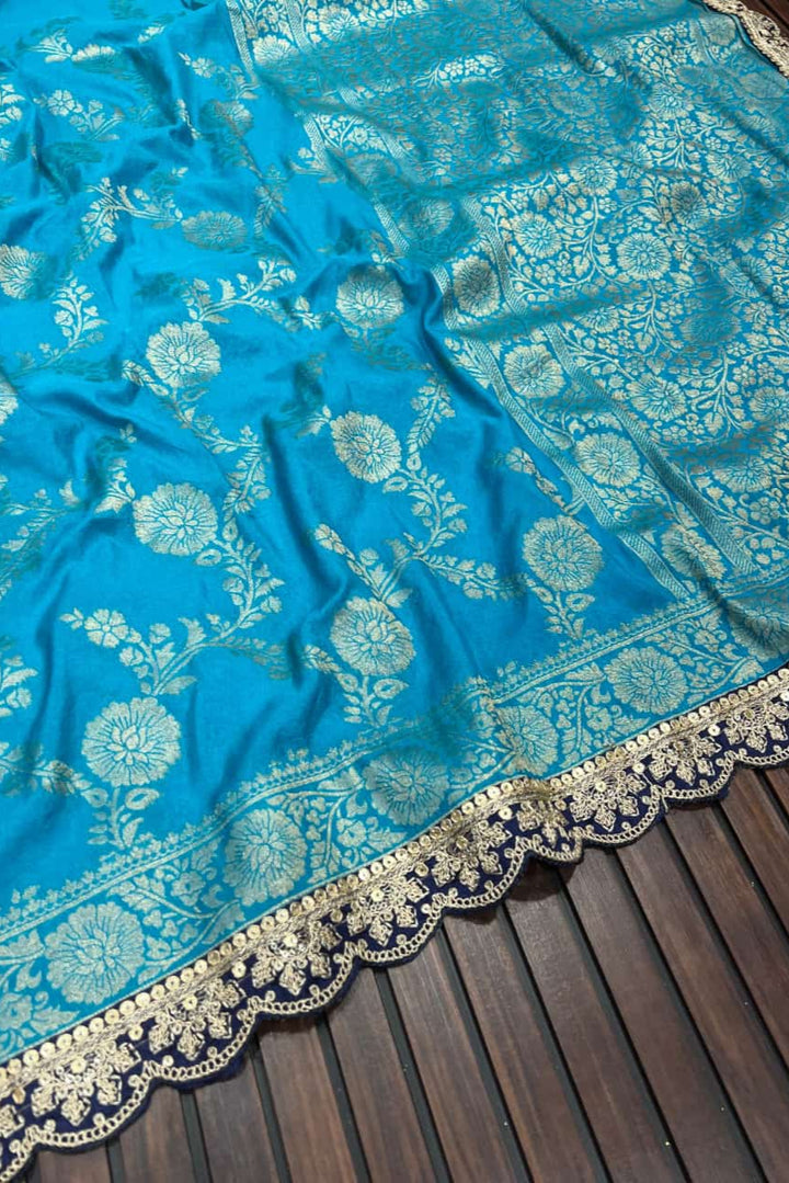 Puff Of Smoke Khaddi Georgette Silk Saree