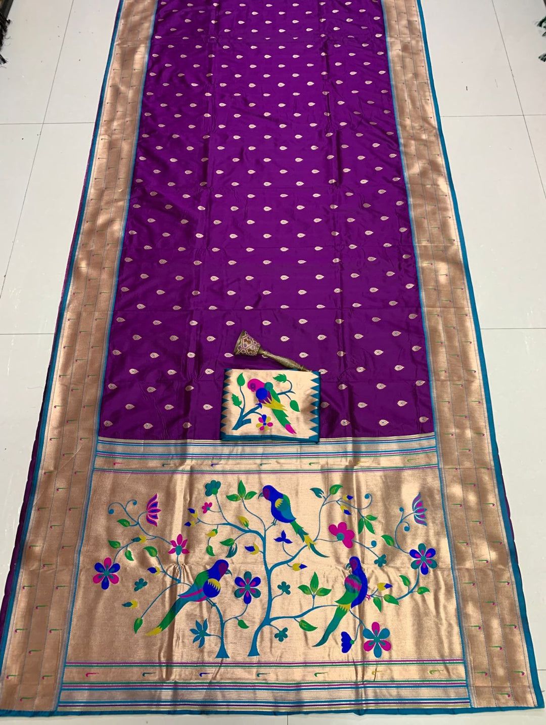 Yogini Kanjivarum Paithani  Silk Saree