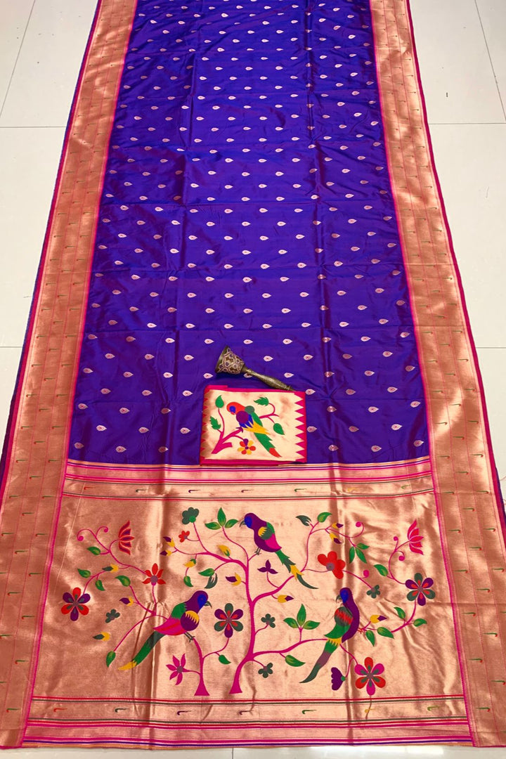 Yogini Kanjivarum Paithani Silk Saree