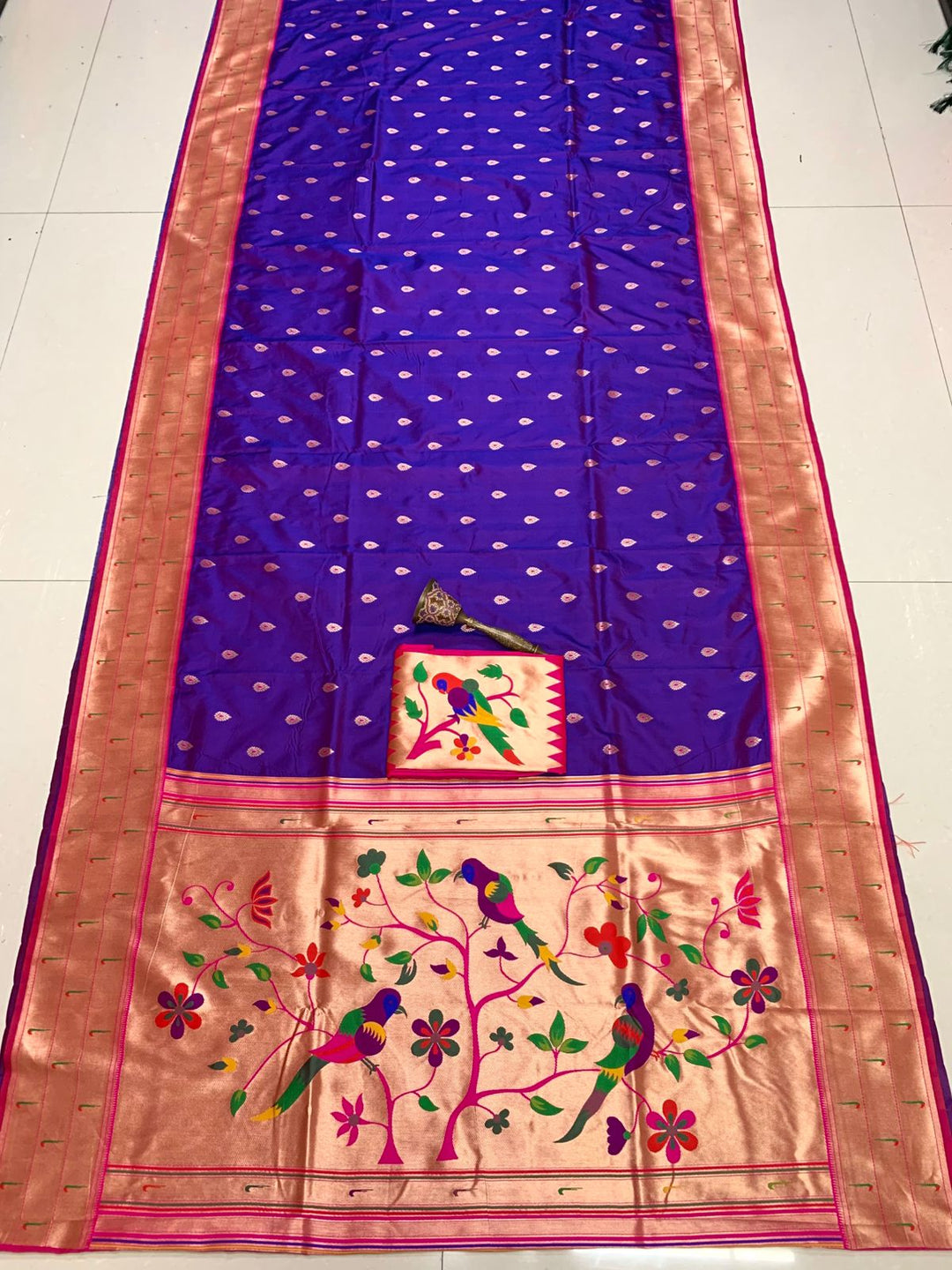 Yogini Kanjivarum Paithani Silk Saree