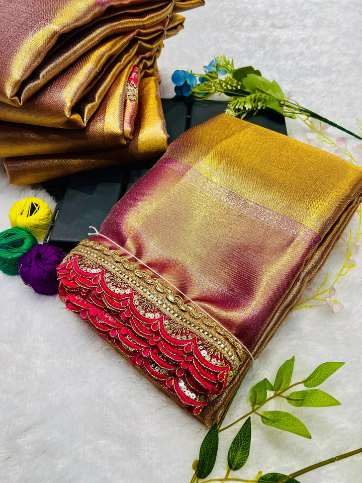 Pratyangira Banarasi Tissue Silk