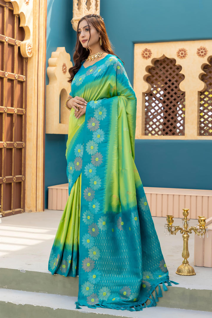 Slaying In Silk Banarasi Silk Saree