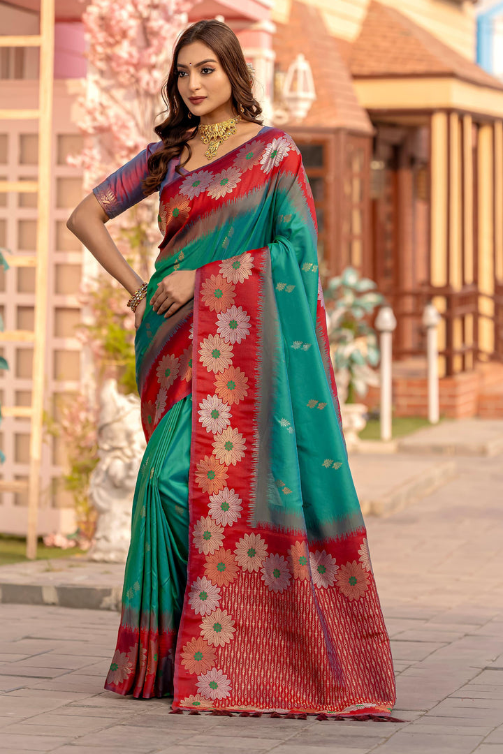 Slaying In Silk Banarasi Silk Saree