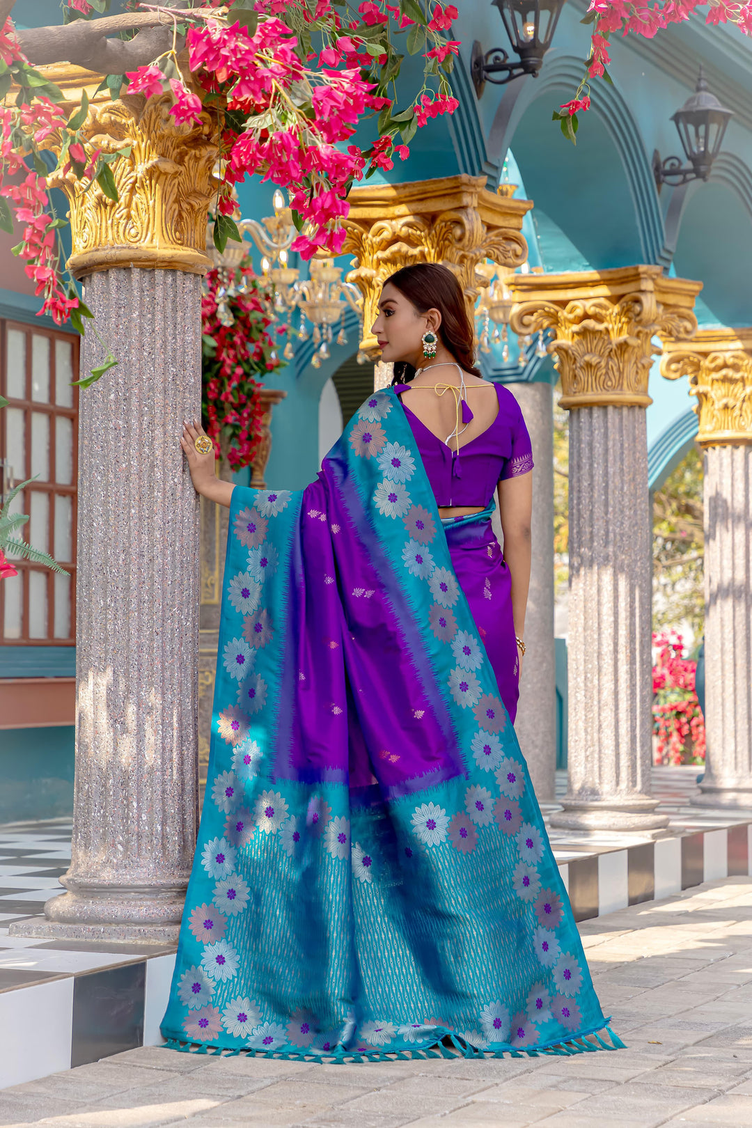 Slaying In Silk Banarasi Silk Saree