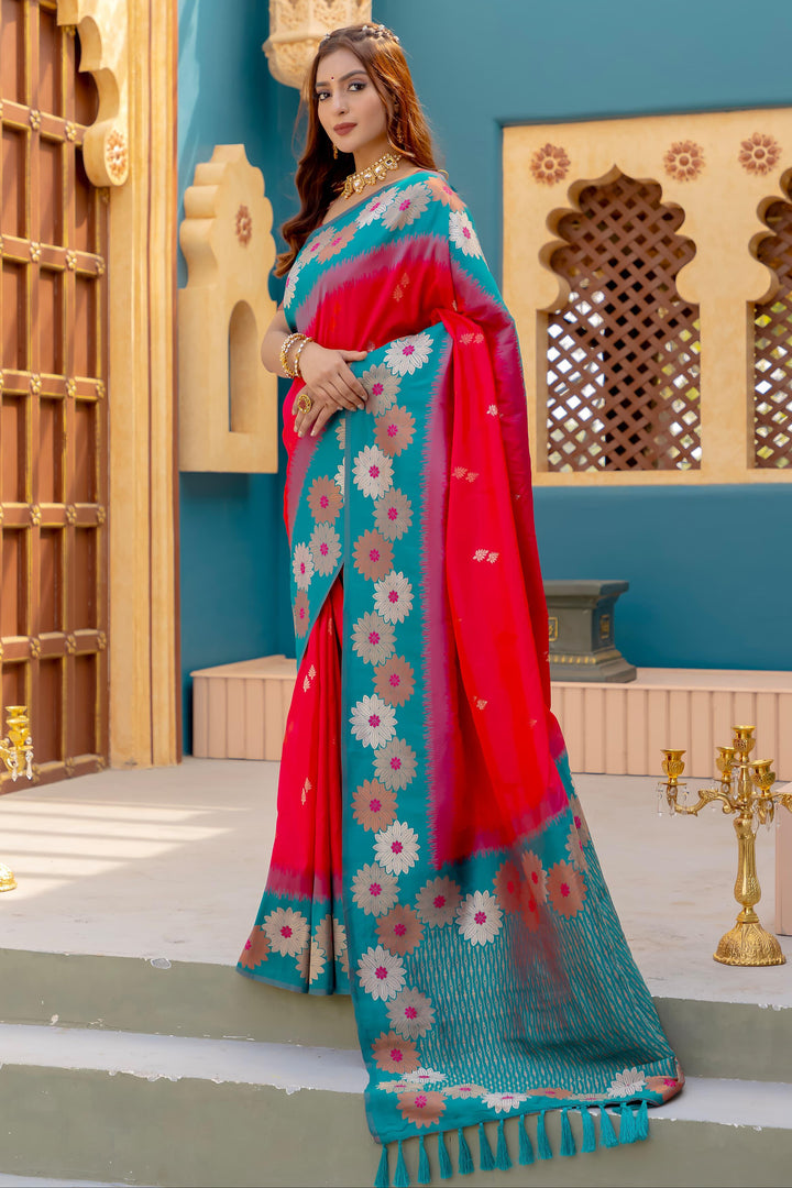 Slaying In Silk Banarasi Silk Saree