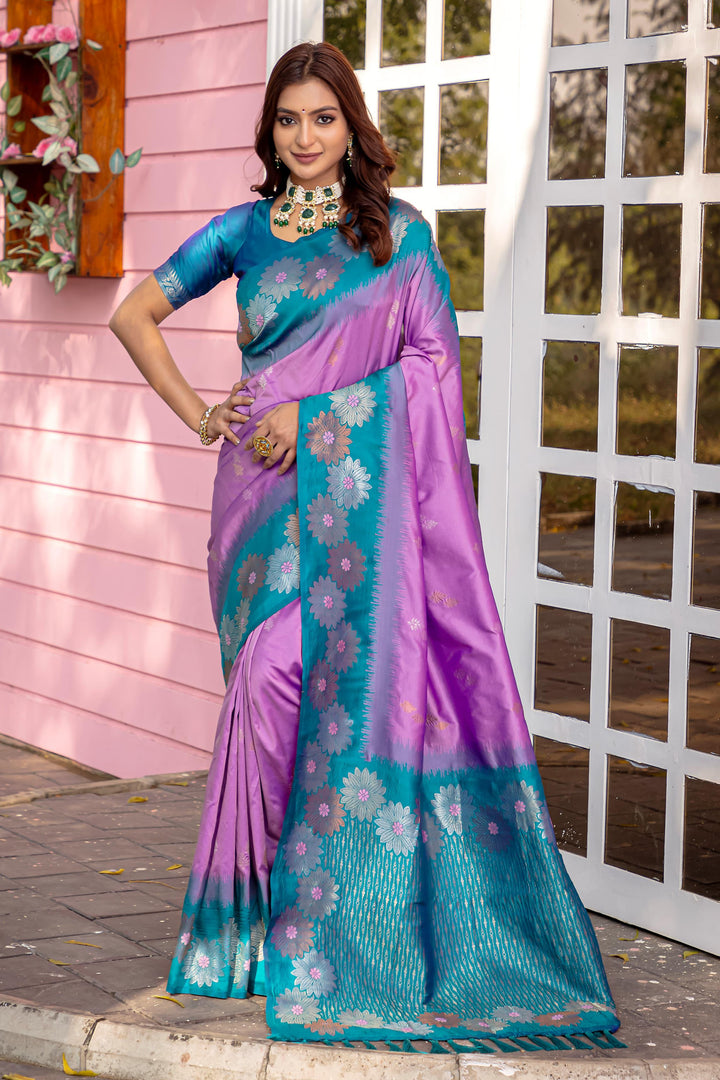 Slaying In Silk Banarasi Silk Saree