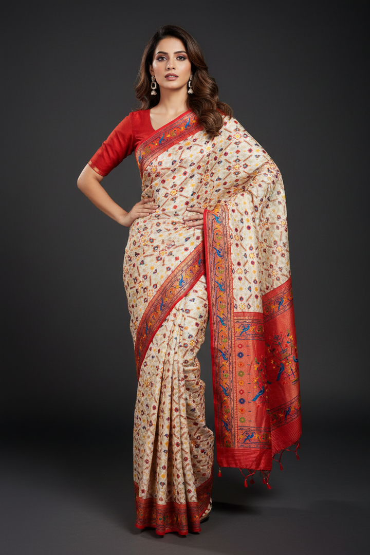 The Statement Piece - Patola Silk Saree