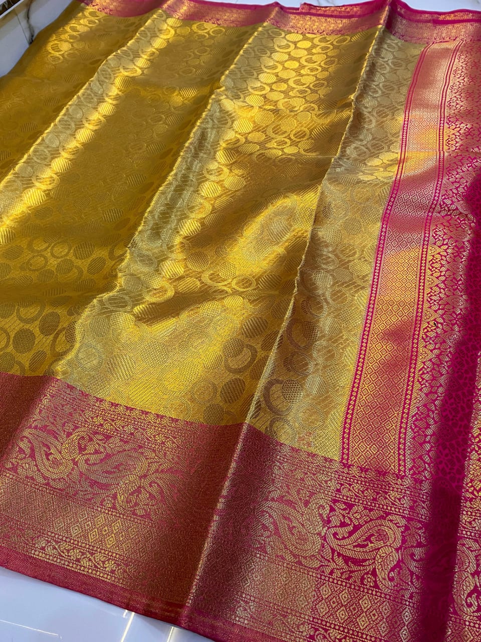 Undeniable Charm of Tissue  - Banarasi Tissue  Saree