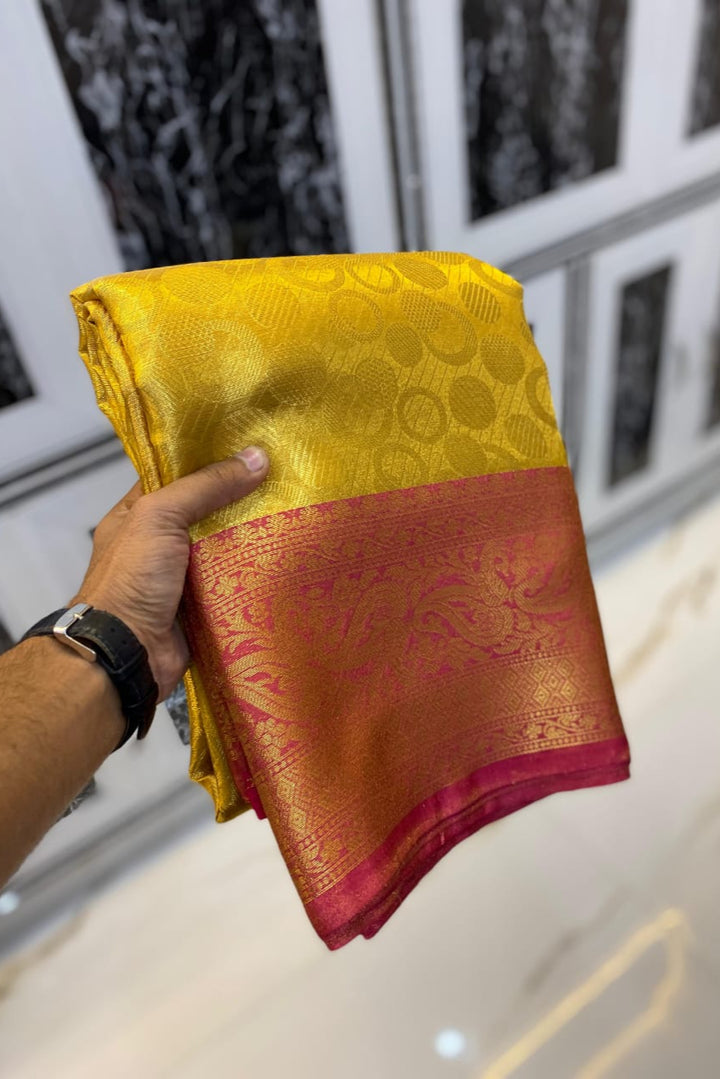 Undeniable Charm of Tissue  - Banarasi Tissue  Saree