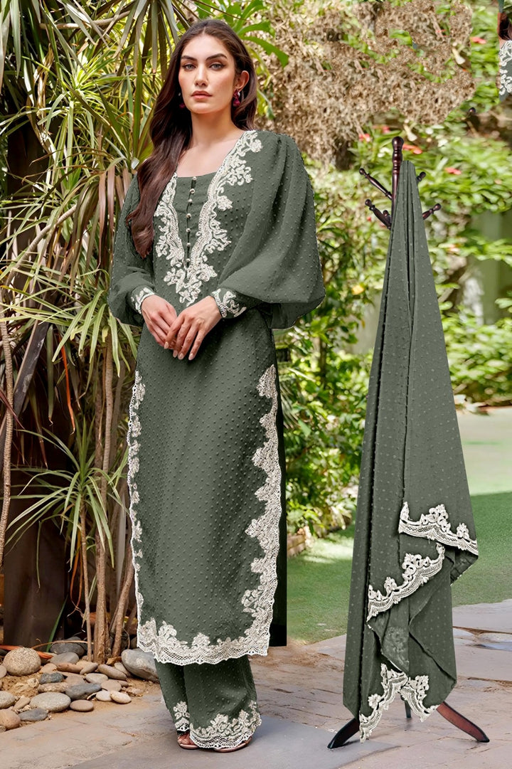 Walking On A Dream Chiffon kurti