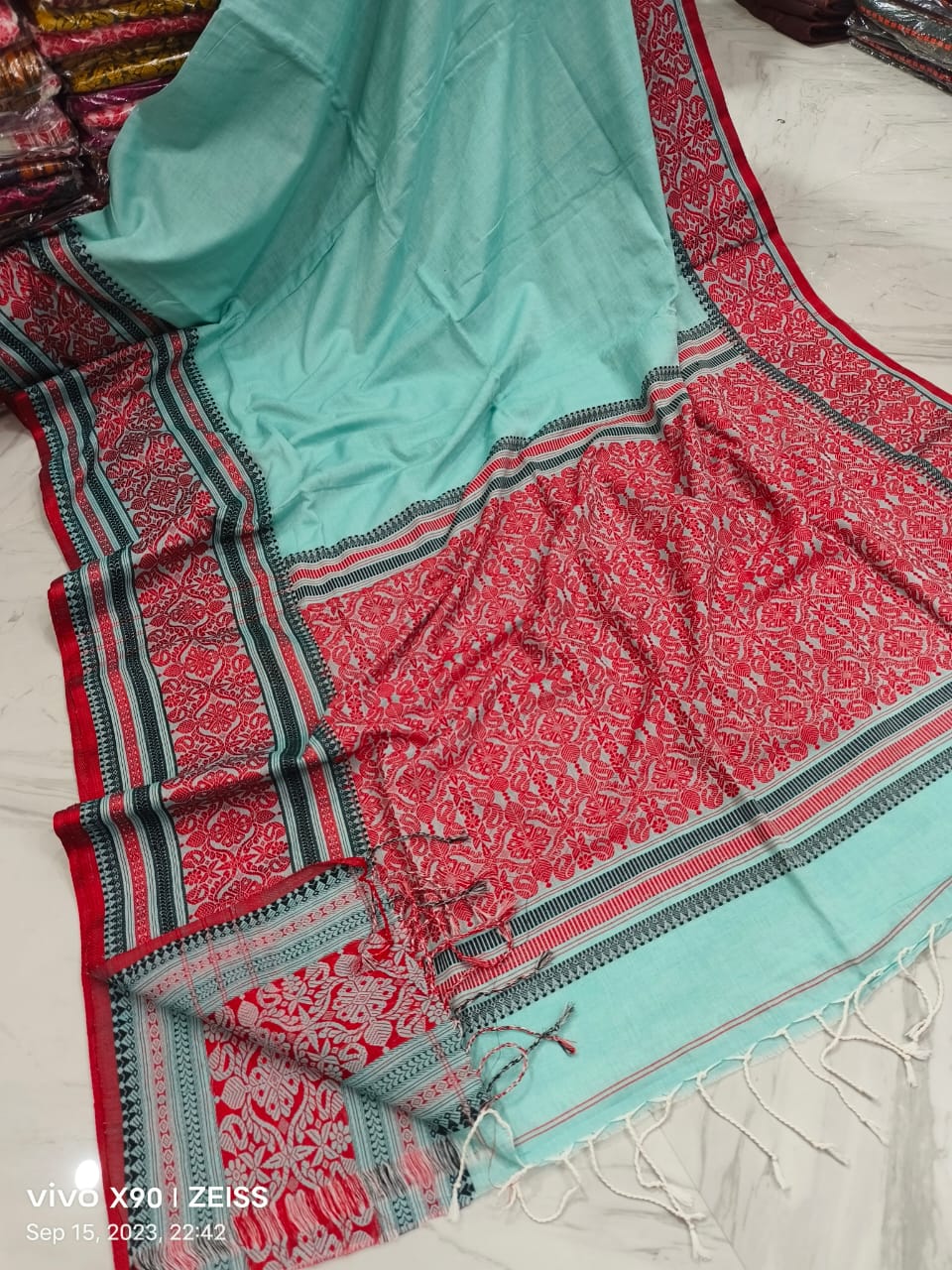 Comfort Story - Pure Marcerized Cotton Saree