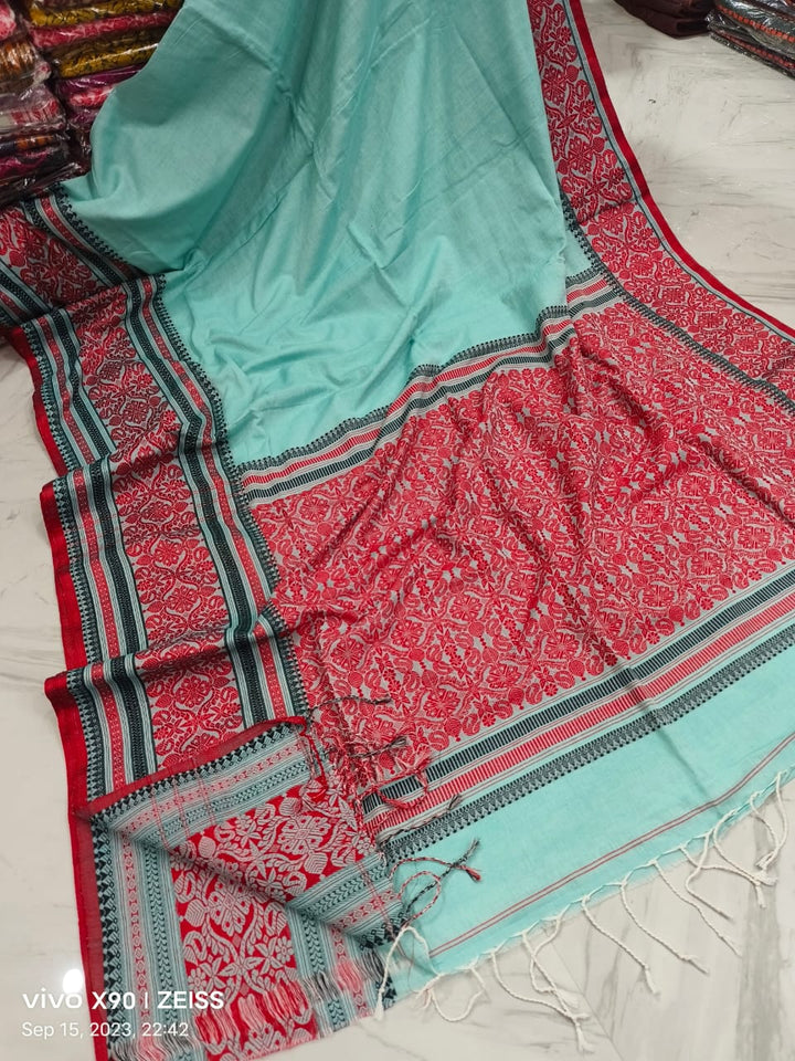 Comfort Story - Pure Marcerized Cotton Saree