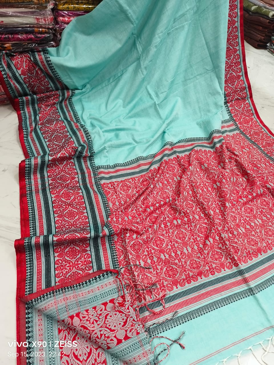 Comfort Story - Pure Marcerized Cotton Saree