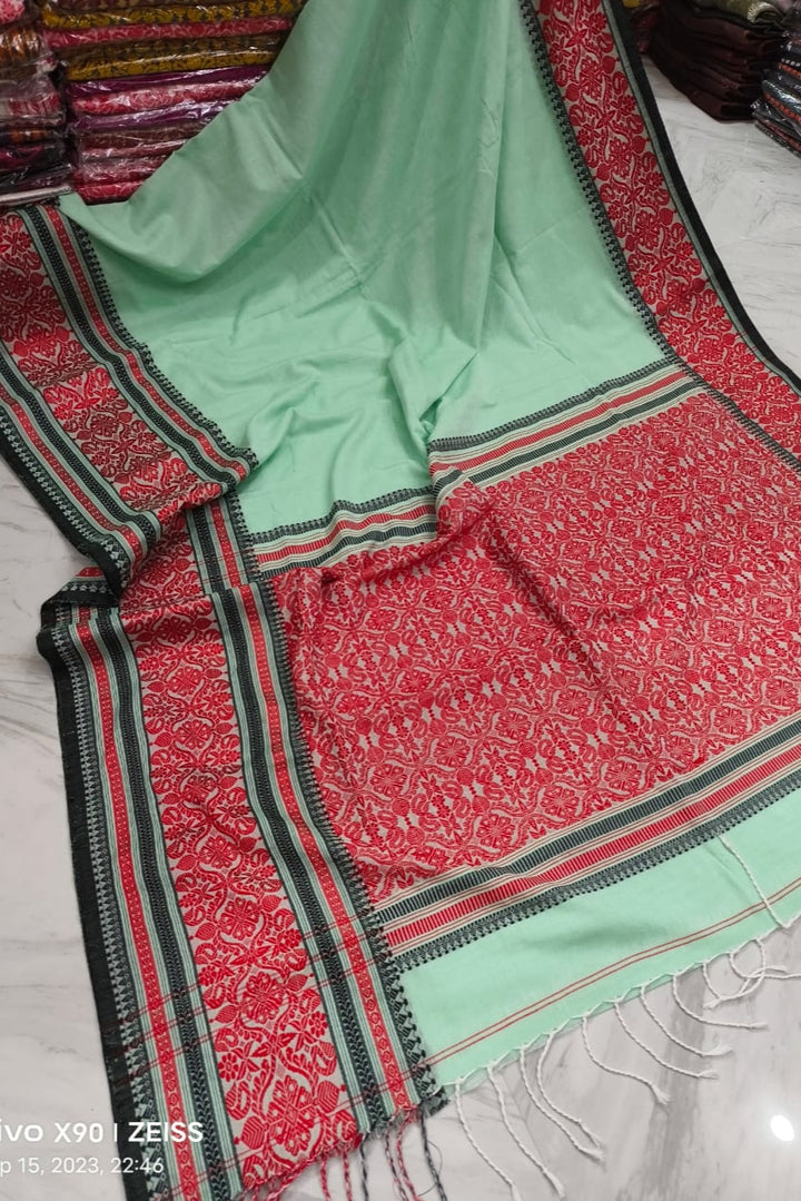 Comfort Story - Pure Marcerized Cotton Saree