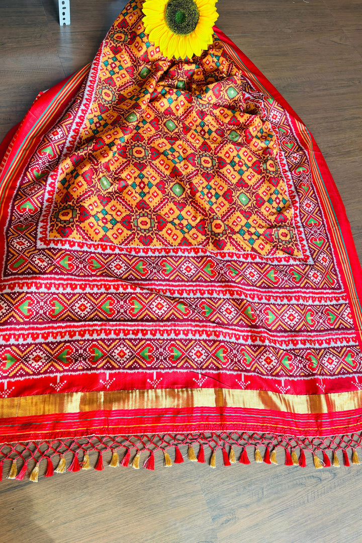 Remain Classic(Patola Silk Saree)