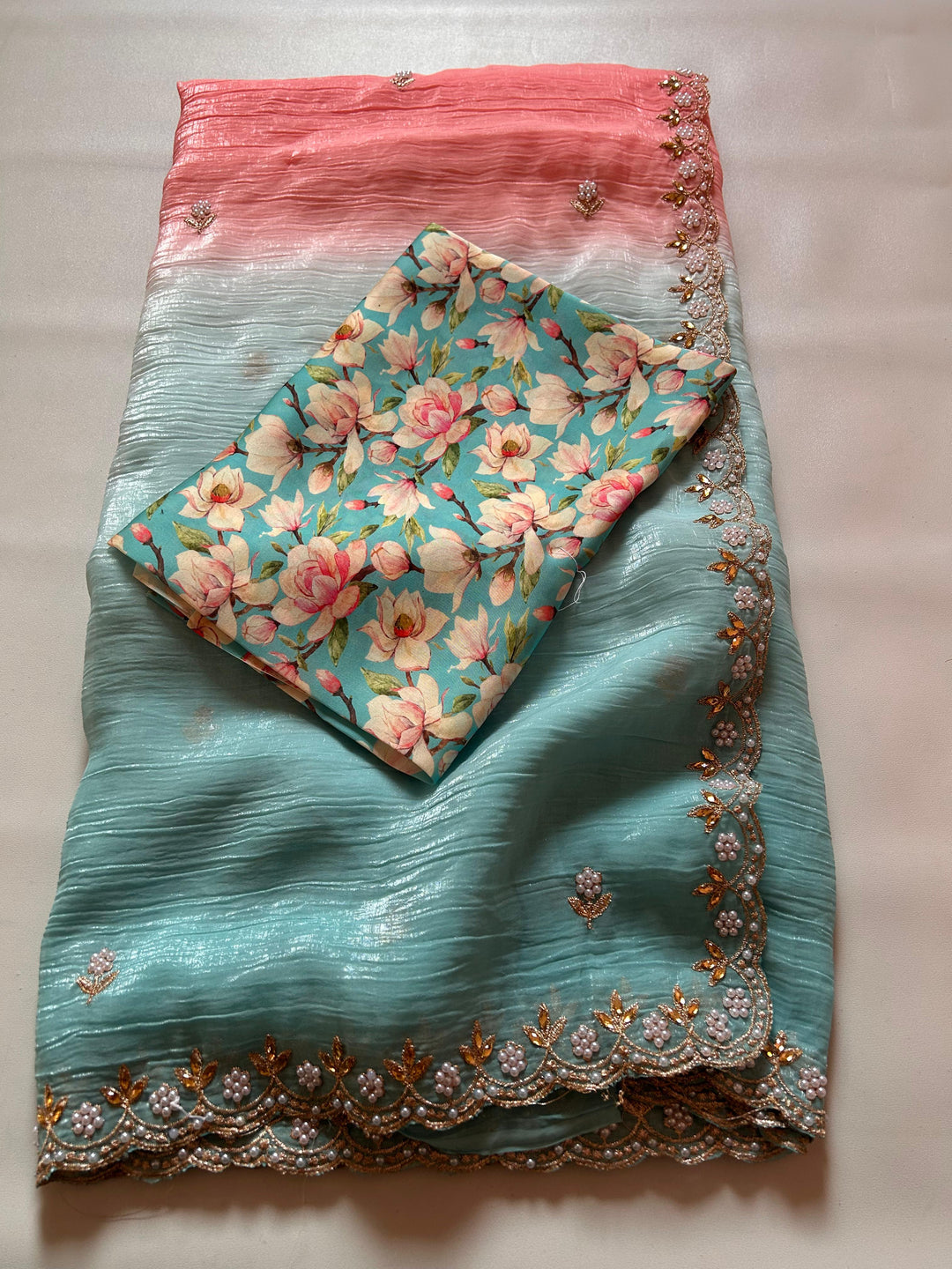 Someone Like You Crush Chiffon Saree