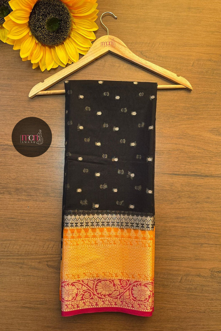 Imperial Weave - Semi Georgette Banarsi Saree