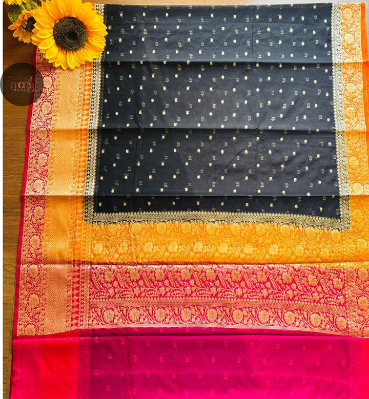 Imperial Weave - Semi Georgette Banarsi Saree