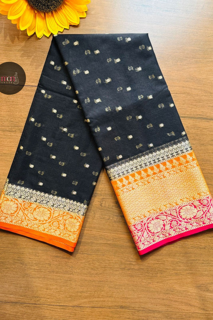 Imperial Weave - Semi Georgette Banarsi Saree