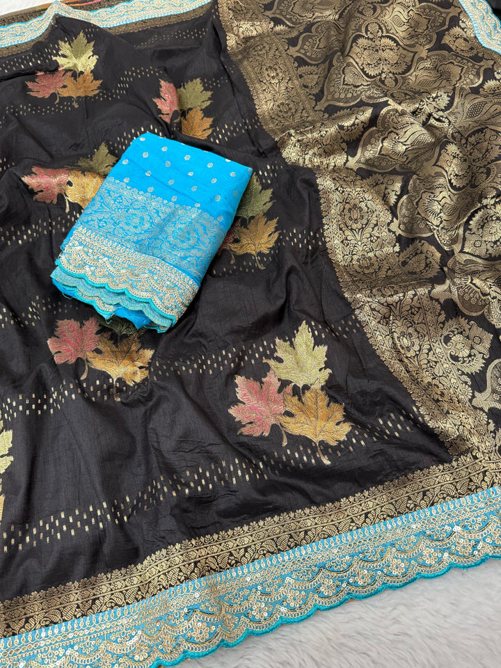 Queens And Kings Banarasi Pattu Saree