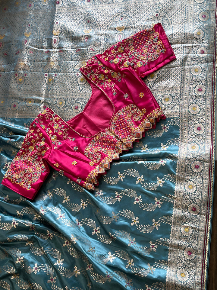 Leaving A Mark Banarasi Pattu Saree