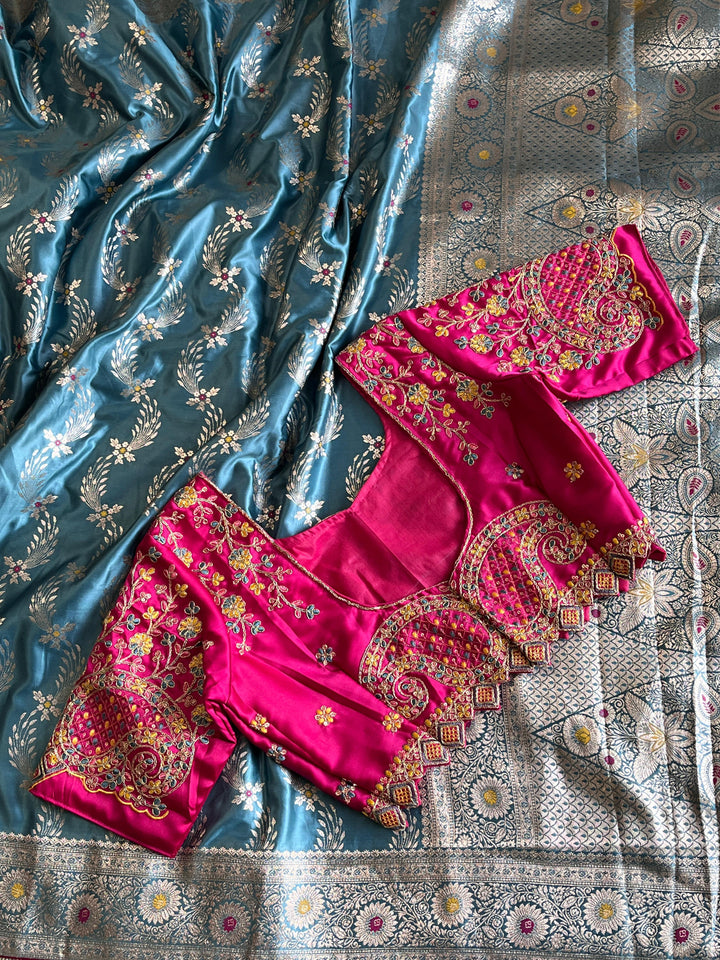 Leaving A Mark Banarasi Pattu Saree