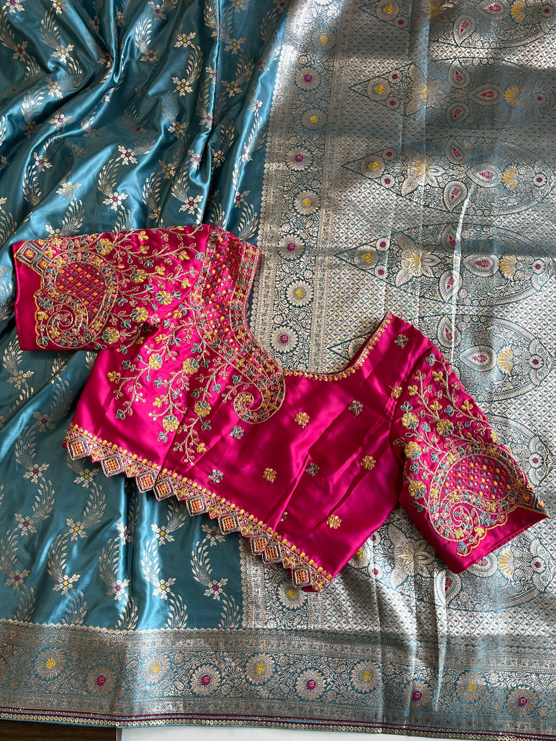 Leaving A Mark Banarasi Pattu Saree