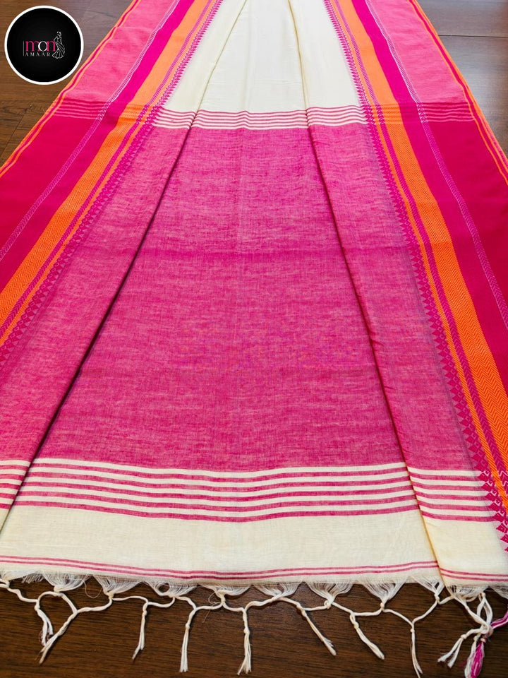 Neeladri Khadi Cotton Saree