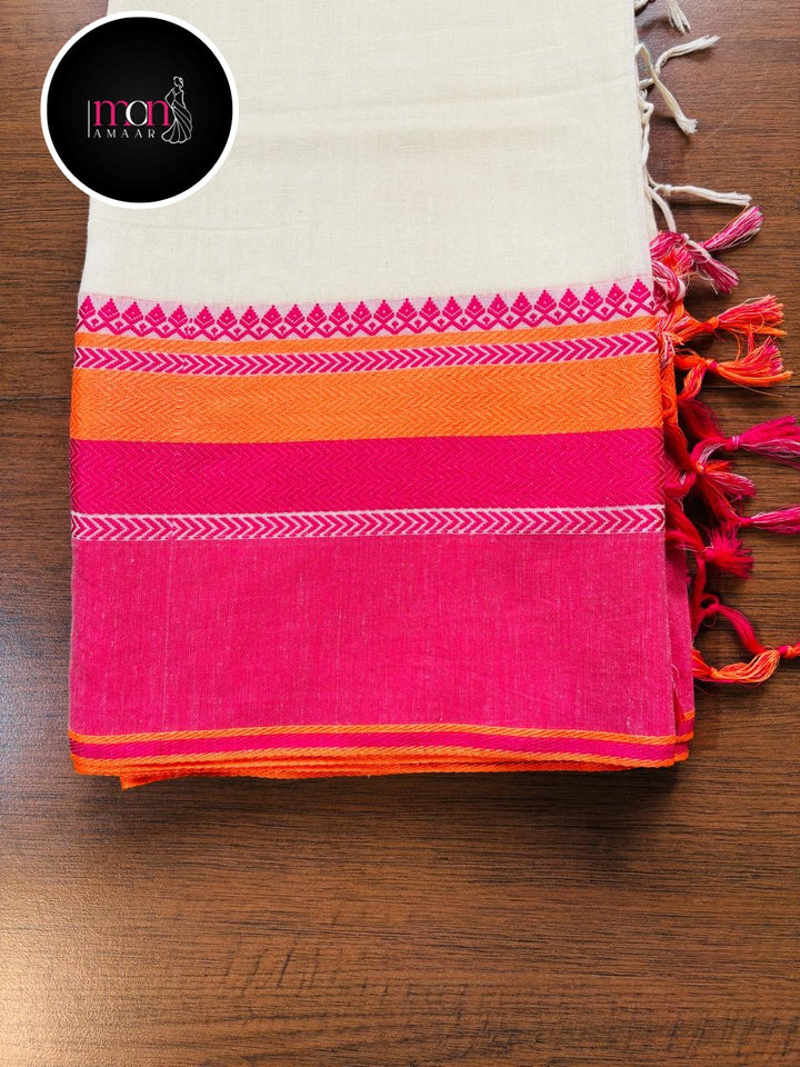 Neeladri Khadi Cotton Saree