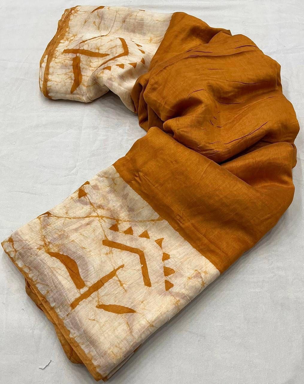 Always Making Memories Chanderi Cotton Saree