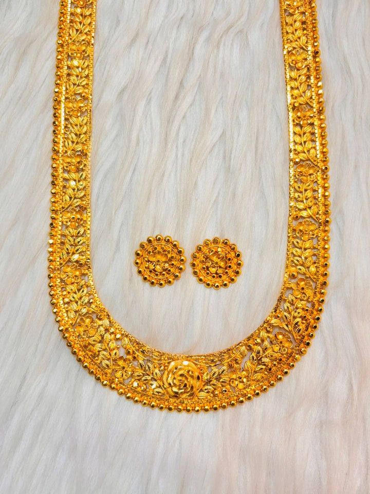 Aarvika Long Necklace & Earring Set