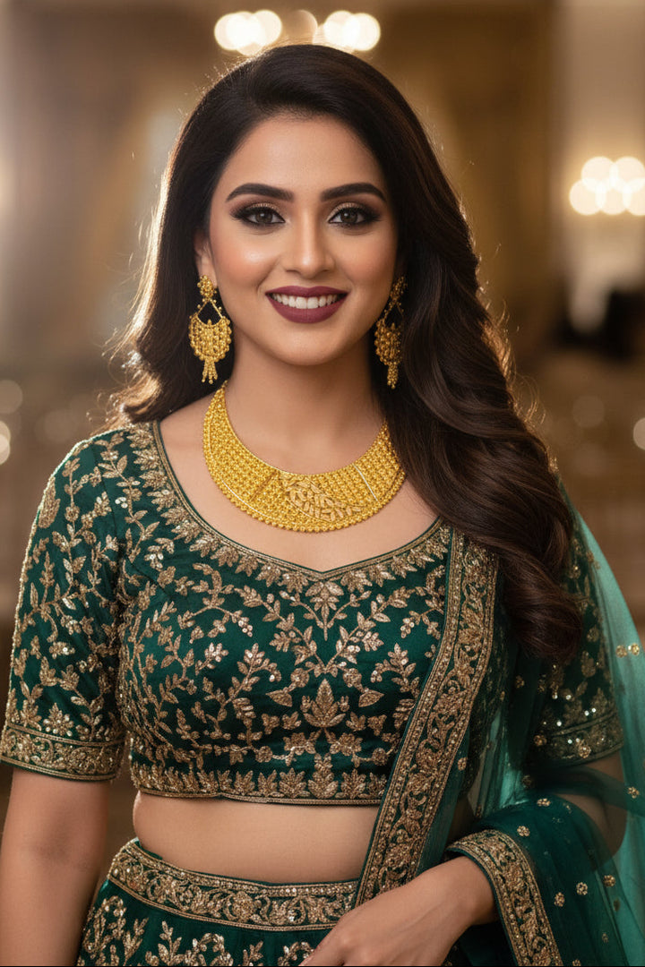 Aurora Gleam - Gold Plated Necklace Set