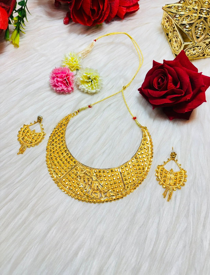Aurora Gleam - Gold Plated Necklace Set