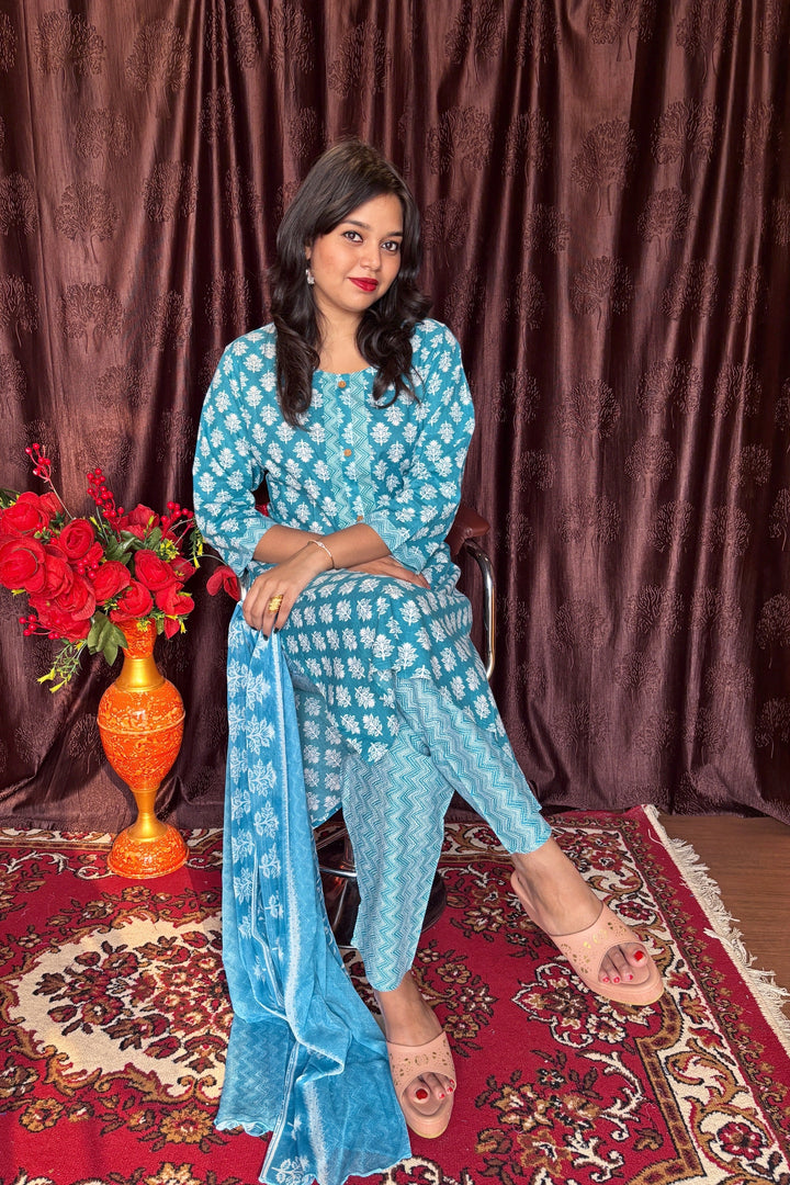 culturally-inspired (Cotton Suit Set)