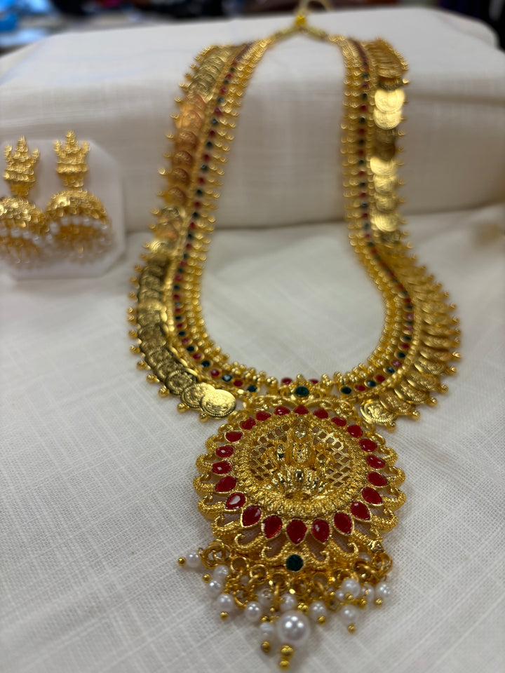 Devika Special South Temple Gold Plated Jewellery