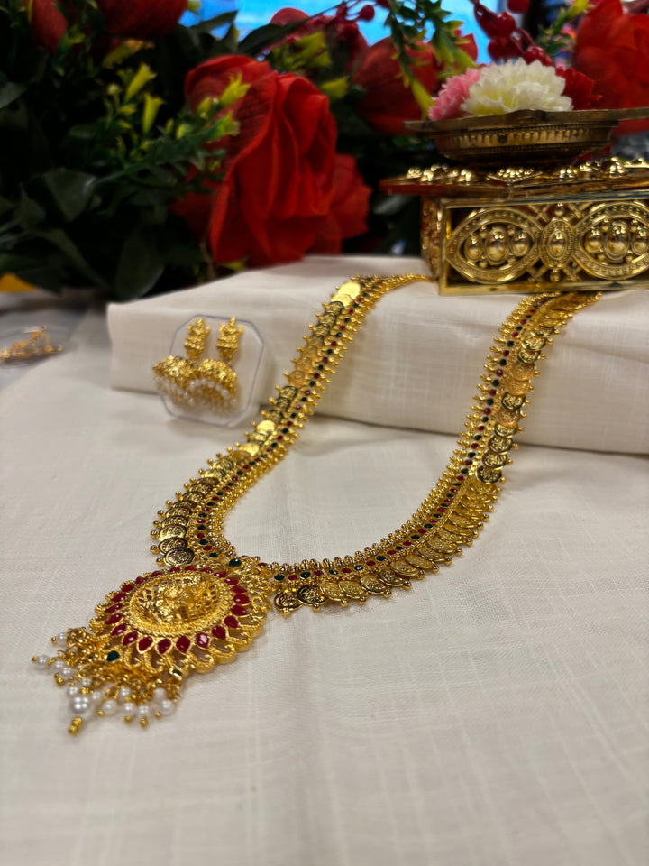 Devika Special South Temple Gold Plated Jewellery