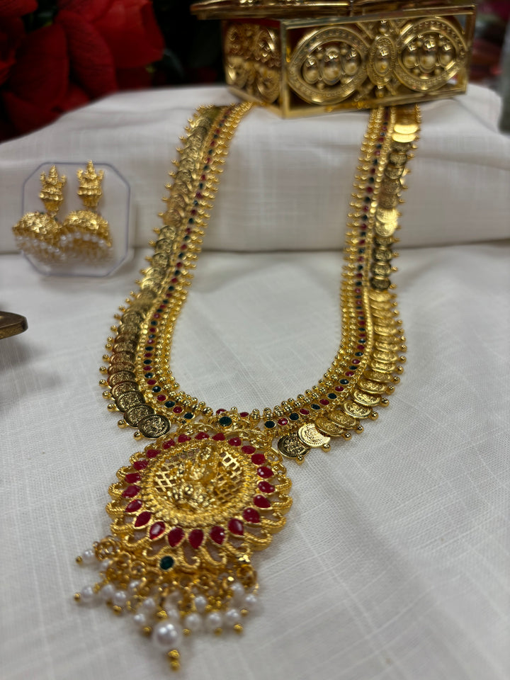 Devika Special South Temple Gold Plated Jewellery