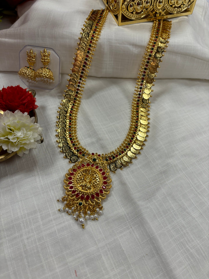 Devika Special South Temple Gold Plated Jewellery