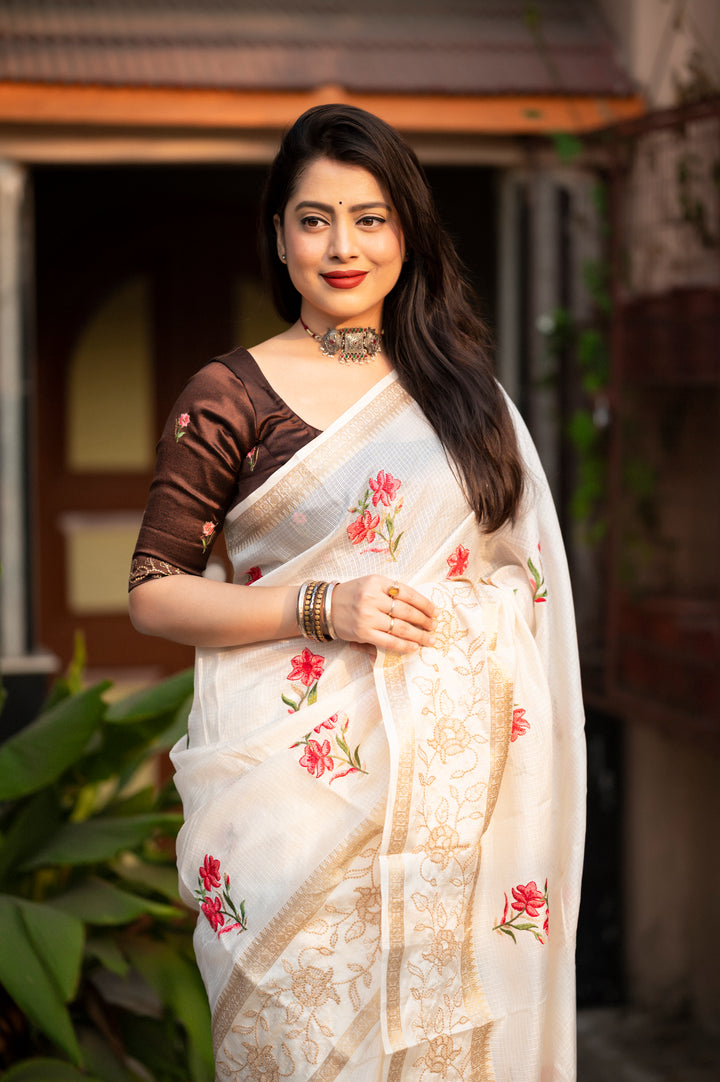 Meet Your Own Self- Jasmine Kota Saree