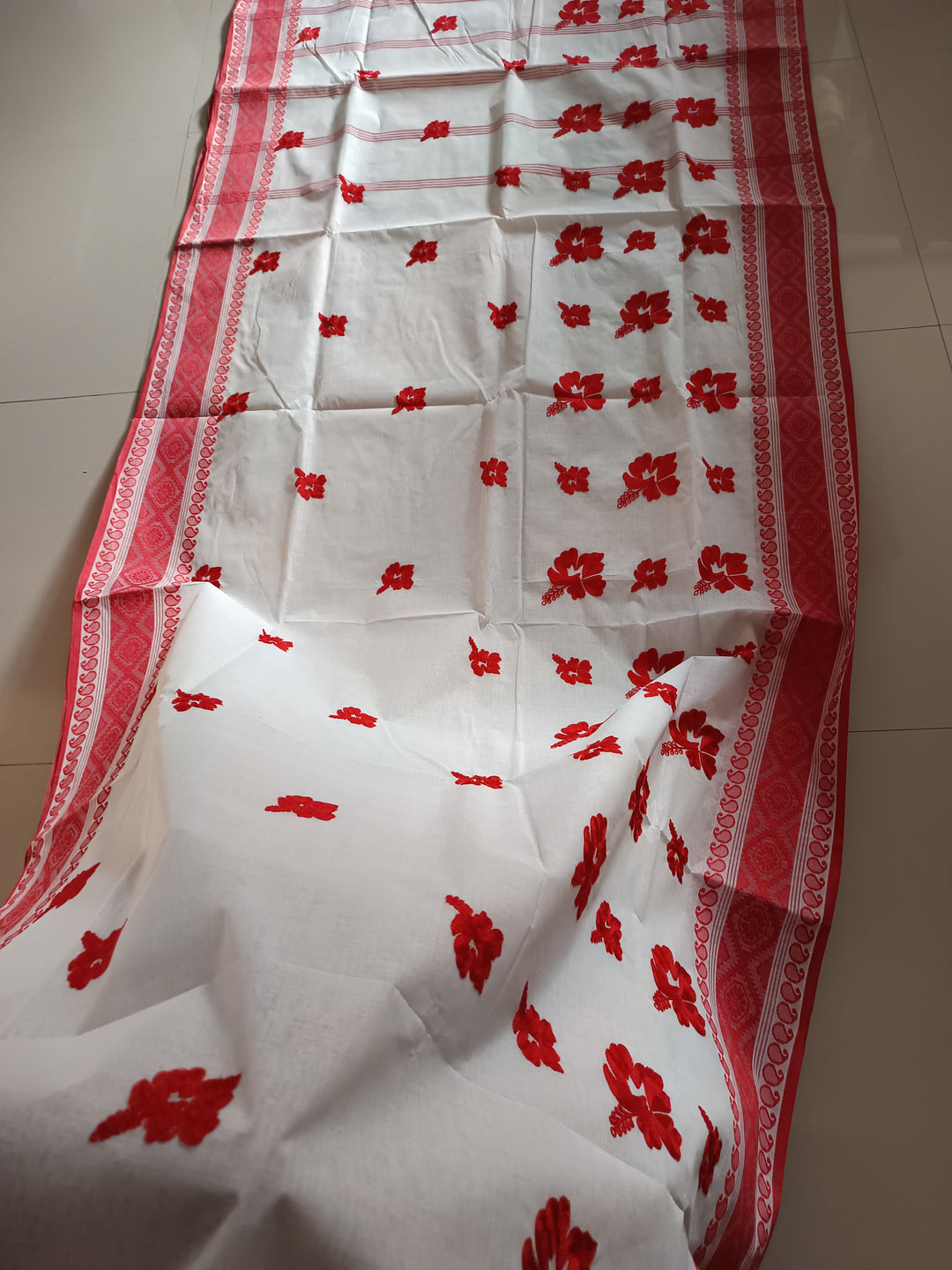 Ashtami Tangail Tant Cotton Saree
